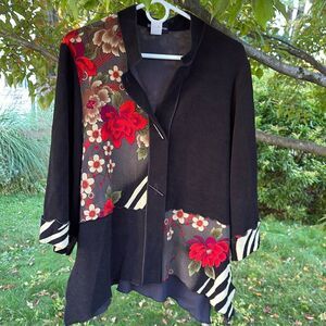 Vintage Connie’s Moon and light Asian style jacket M